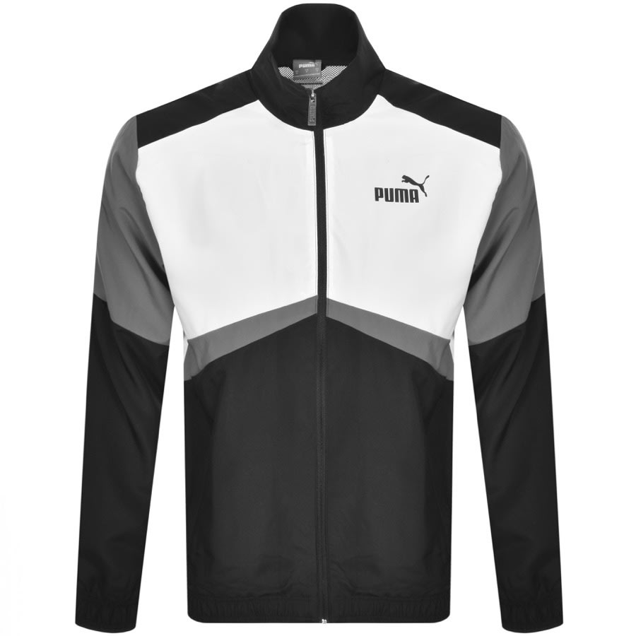 Alternative Image for ProductPuma Retro Tracksuit Black2